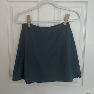 Dolphin-Blue Athletic Skirt